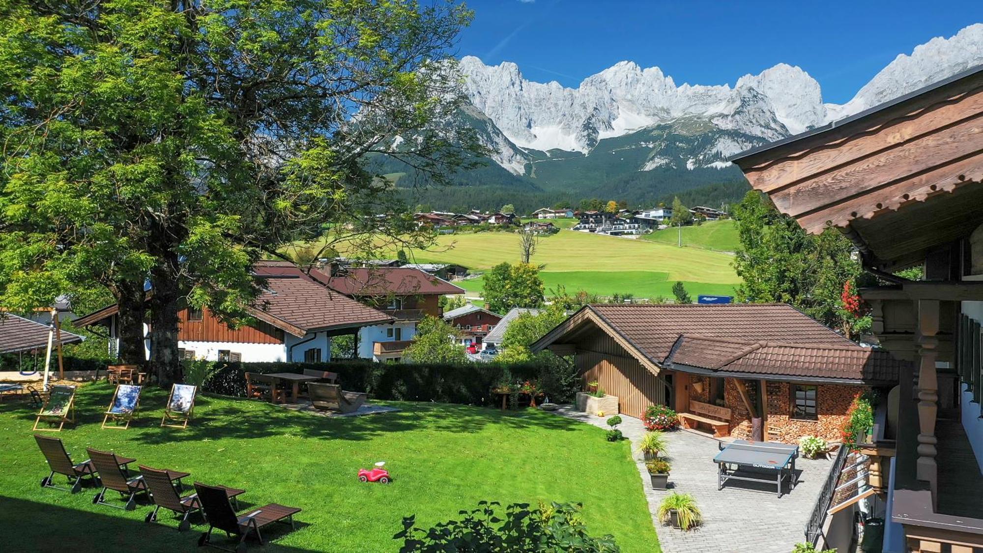 Gaestehaus Brantlhof Zimmer Und Ferienwohnungen In Going Am Wilden Kaiser المظهر الخارجي الصورة